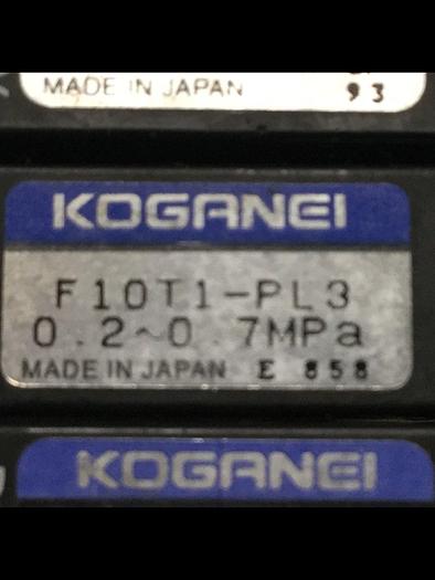 Used KOGANEI Manifold w/ Valves F10M10AJ Used