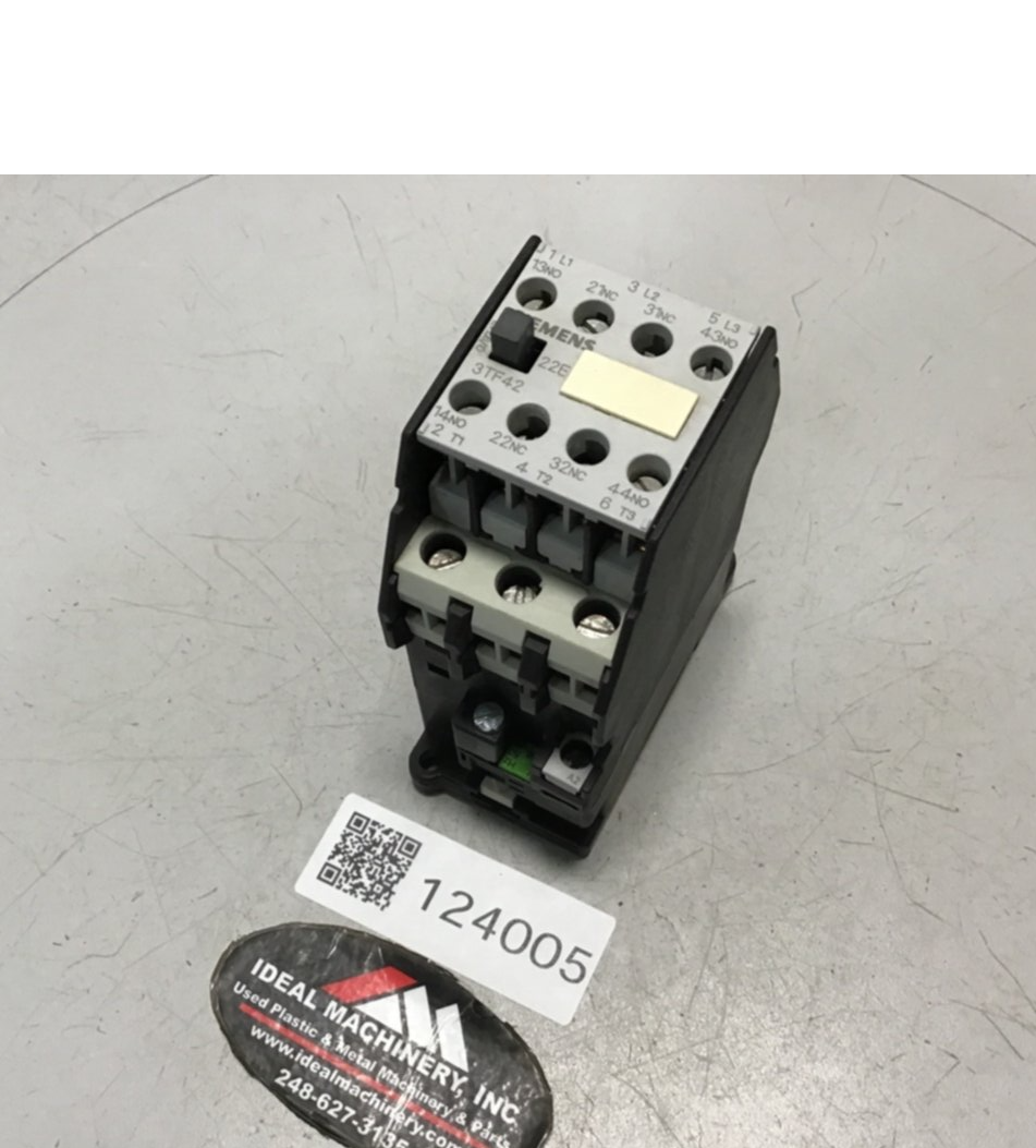 Used SIEMENS Contactor 3TF4222-0A USED