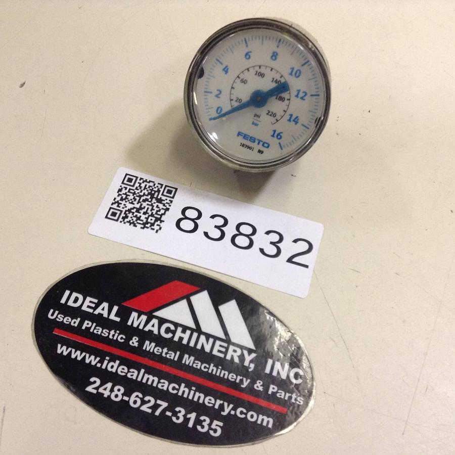 Used FESTO Pressure Gauge 183901 Used