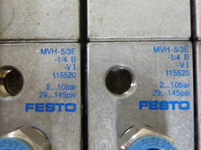 Used FESTO Control Block / Valve Terminal IFB8-02 #52780
