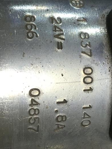 Used BOSCH Valve 081WV10P1V1972WS024 #105676