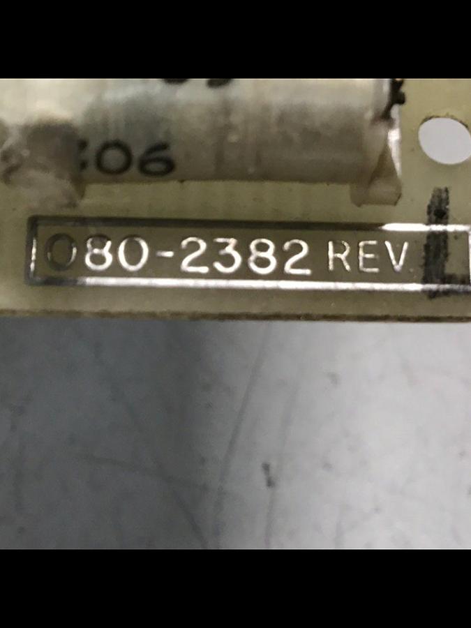Used SCI / SOLID CONTROLS Circuit Board 080-2382 REV L #118159