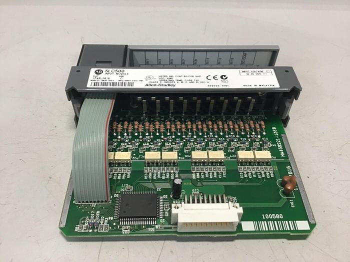 Used ALLEN BRADLEY Input Module 1746-IB16 SER C #127236