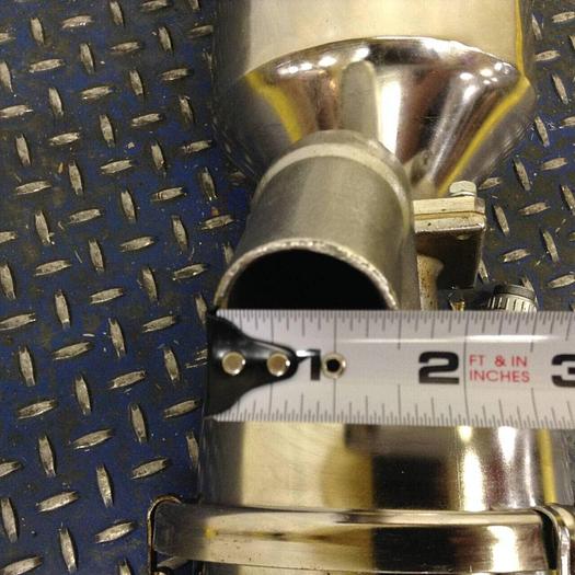Used METAL FABRICATOR Stainless Steel Receiver Loader LOADER585 #76585