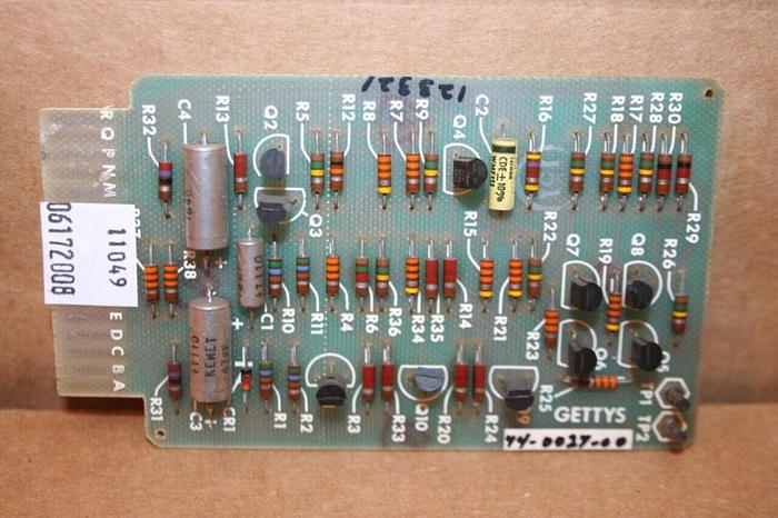 Used GETTYS Circuit Board 44-0027-102 Used