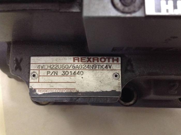 Used REXROTH Valve 4WEH22U606AG24N9TK4V #68261