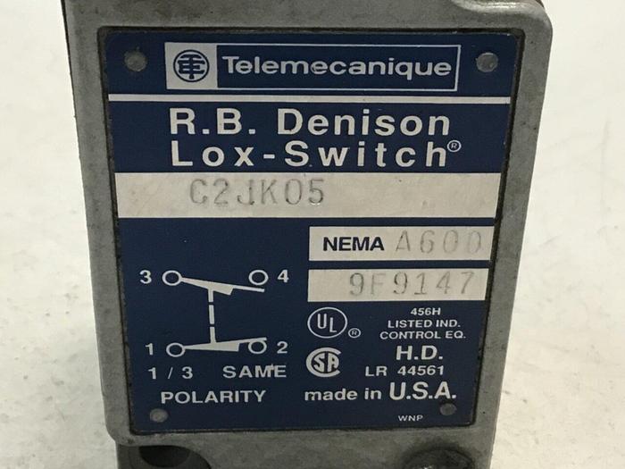 Used TELEMECANIQUE Lox-Switch C2JK05 #121789