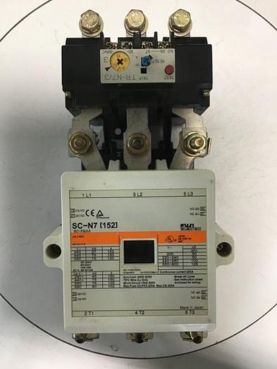 Used FUJI ELECTRIC Contactor SC-N7 SC1FBAA #141281