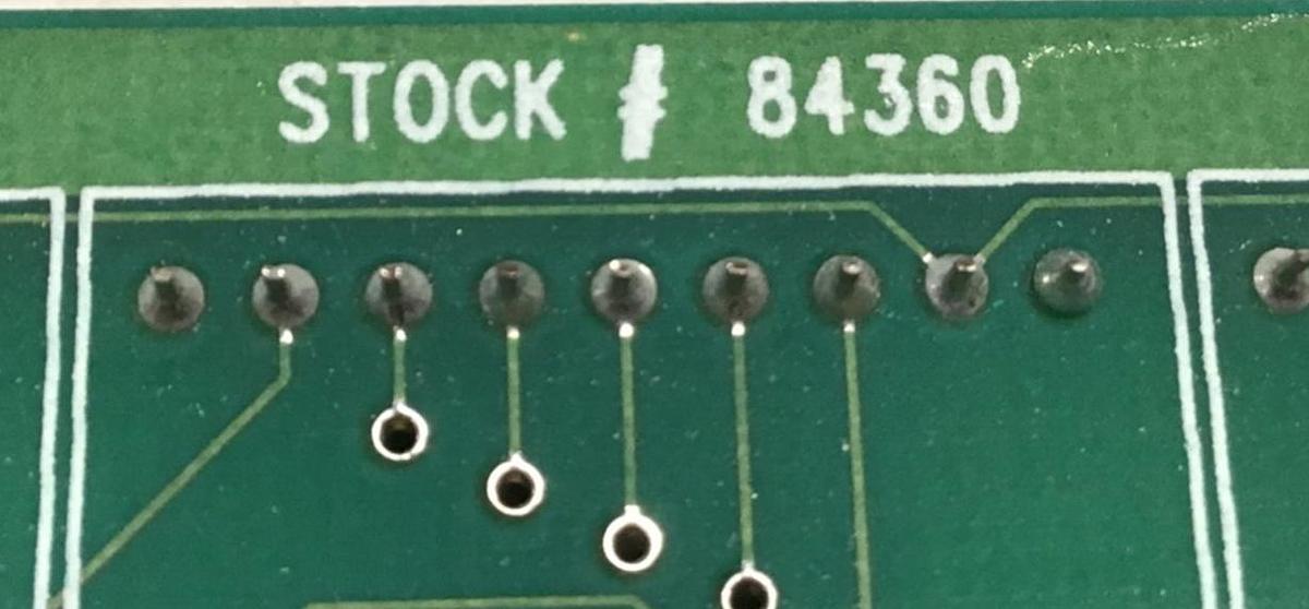 Used UNIVERSAL DYNAMICS 8 Digit Display Card PCB-068 USED