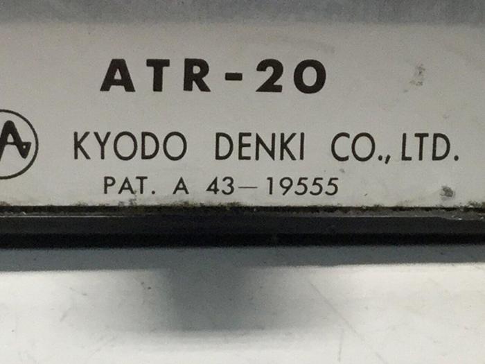 Used KYODO DENKI On Delay Timer ATR-20 #109189
