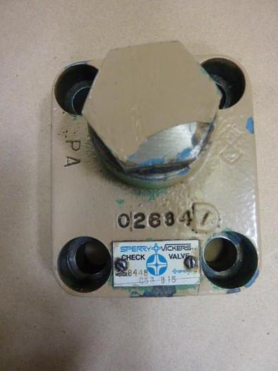 Used VICKERS Check Valve C5G815 #64570