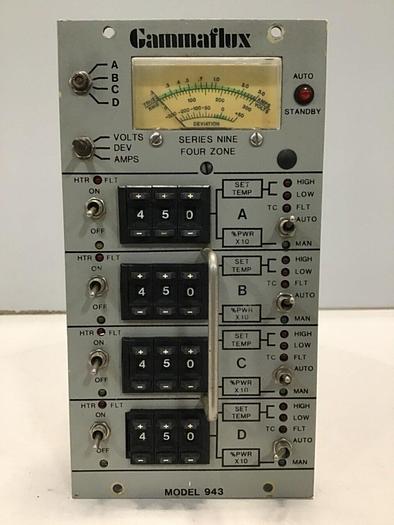 Used GAMMAFLUX Husky Temperature Control 943 #112506