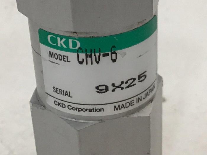 Used CKD CORP Check Valve CHV-6 #126605