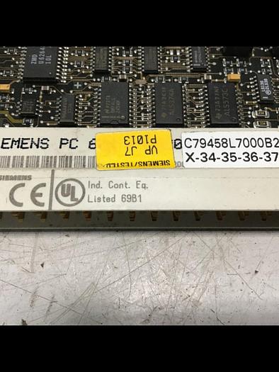 Used SIEMENS Temperature Control Board 6ES5 244-3AB31 #134152