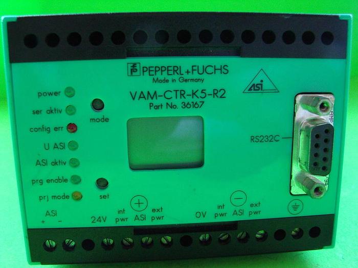 Used PEPPERL & FUCHS Interface Master VAM-CTR-K5-R2 #11310
