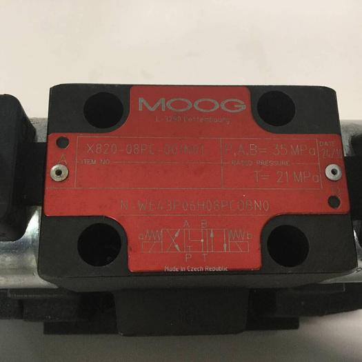 Used MOOG Valve NWE43P6H08PC0BN0 Used