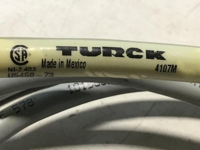 Used TURCK ELEKTRONIK Cable RSM RKM578-2M #122253