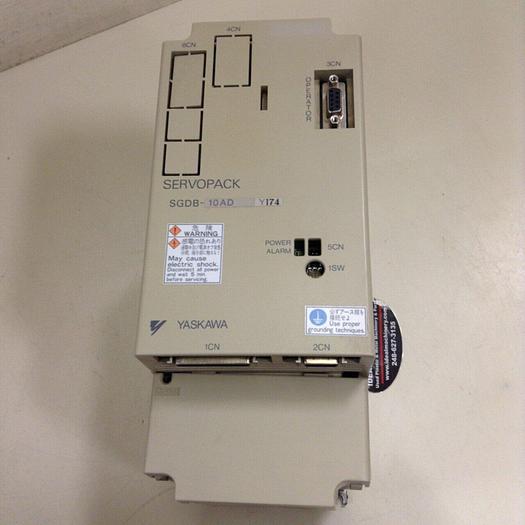 Used YASKAWA ELECTRIC ServoPack SGDB-10ADY174 #72871
