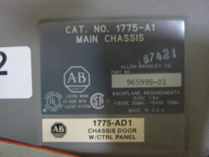 Used ALLEN BRADLEY Control Pad 1775-A1 #47072