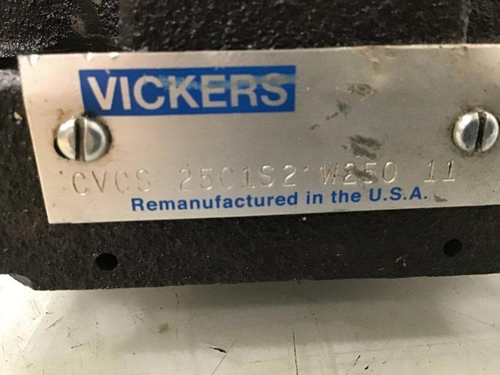 Used VICKERS Valve CVCS25C1S2W25011 #141418