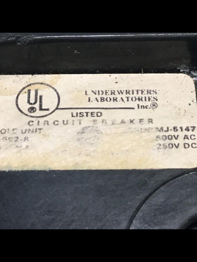 Used GE 150 Amp Breaker TFJ236150 / DISCONNECT USED