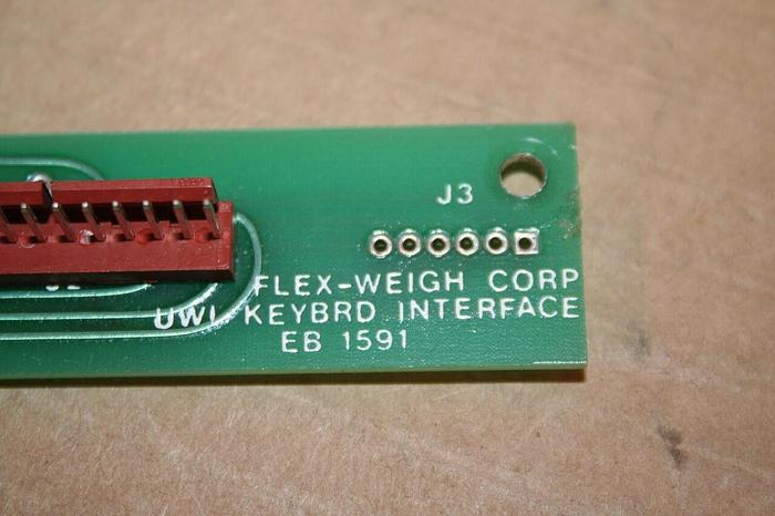 Used FLEX WEIGH Circuit Board EB1591 Used