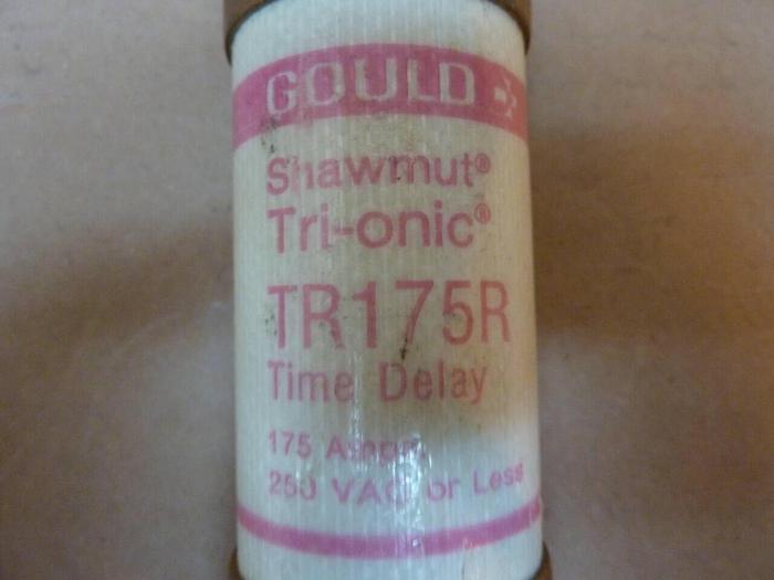 Used GOULD / SHAWMUT 175 Amp Fuse TR175R #23500
