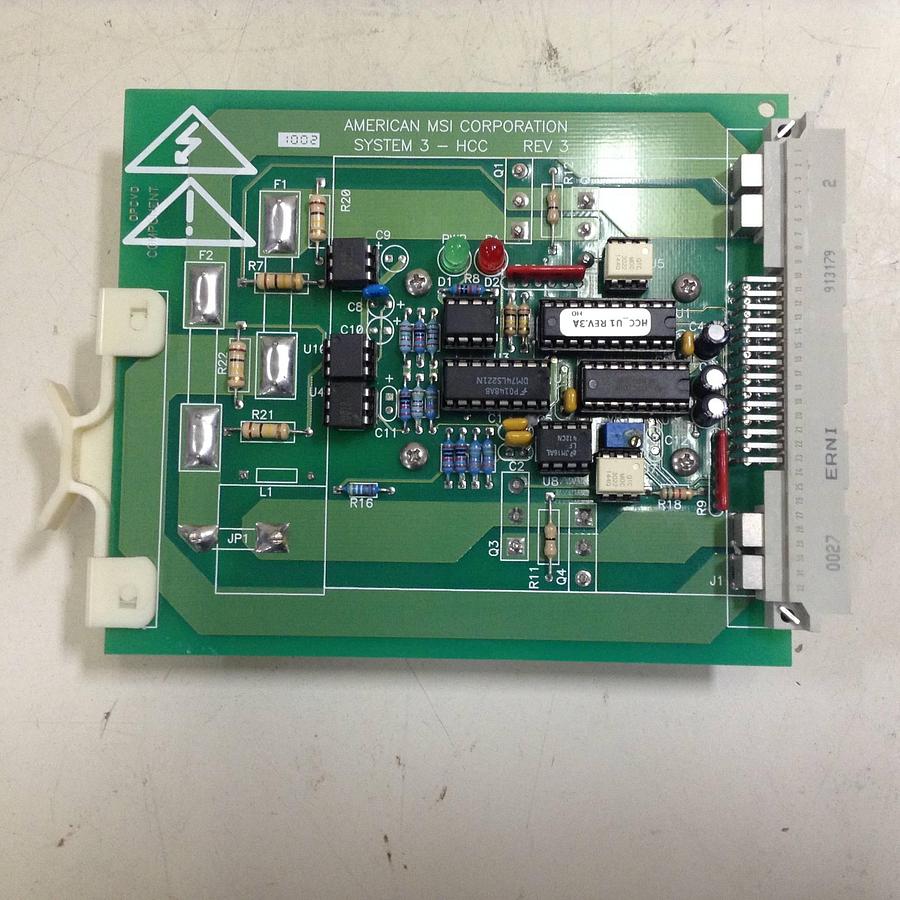 Used AMERICAN MSI Control Board C3201.010.045 Used 