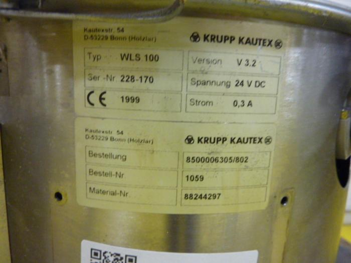 Used KAUTEX Hopper WLS 100 #66627