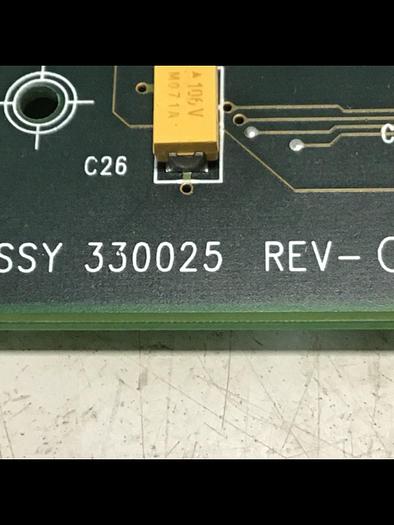 Used VAN DORN Analog Circuit Board 330025 PC330-025 Used