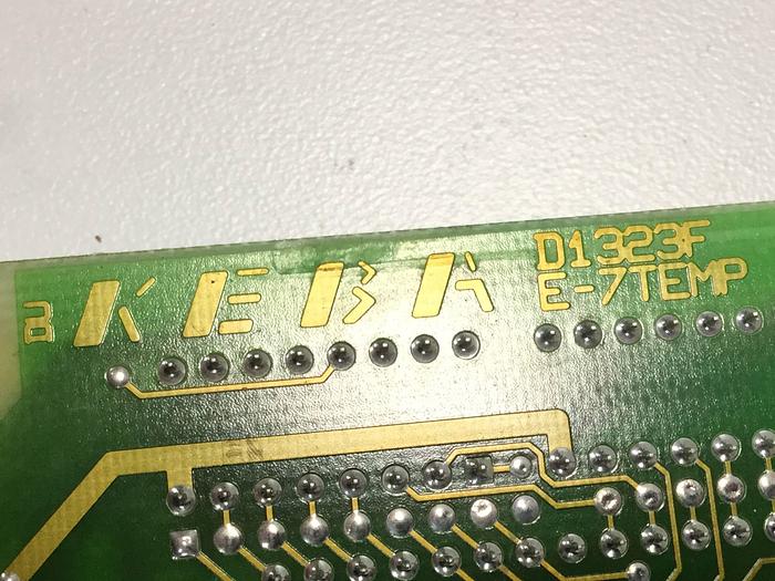 Used KEBA Circuit Board E-7TEMP D1323F Used