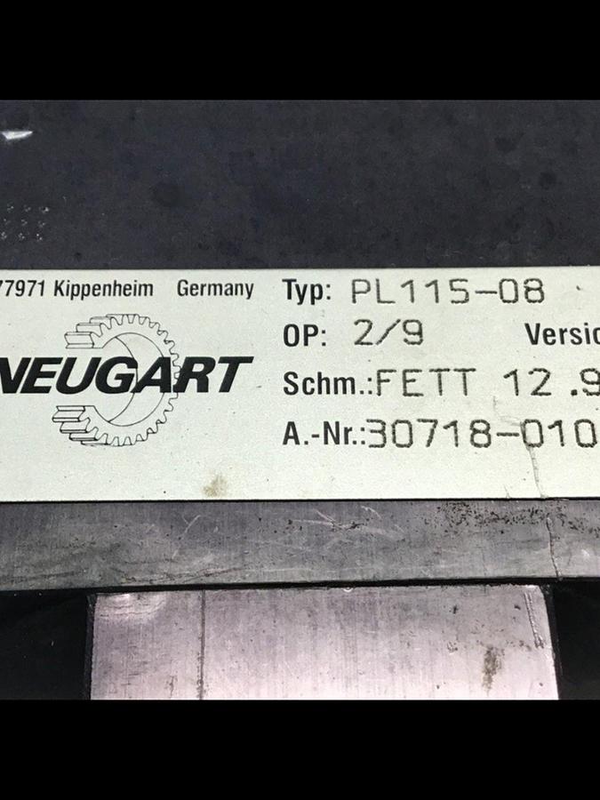 Used HUSKY Gearbox PL115-08 USED