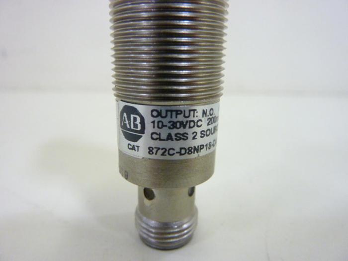 Used ALLEN BRADLEY Proximity Switch 872C-D8NP18-D4 #45384