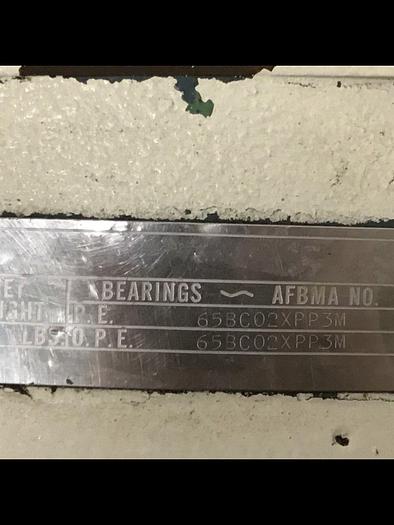 Used RELIANCE ELECTRIC 60 HP Motor P40G163A-G3-CY Used