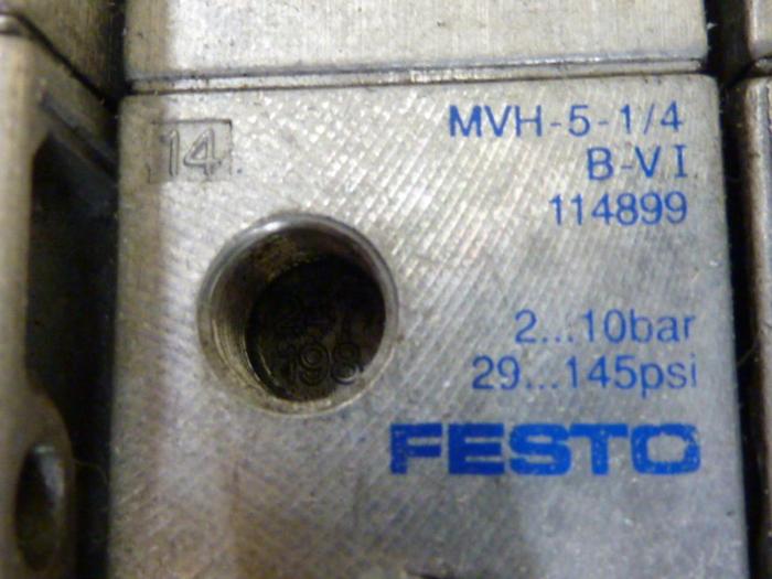 Used FESTO Control Block / Valve Terminal IFB8-02 #52846
