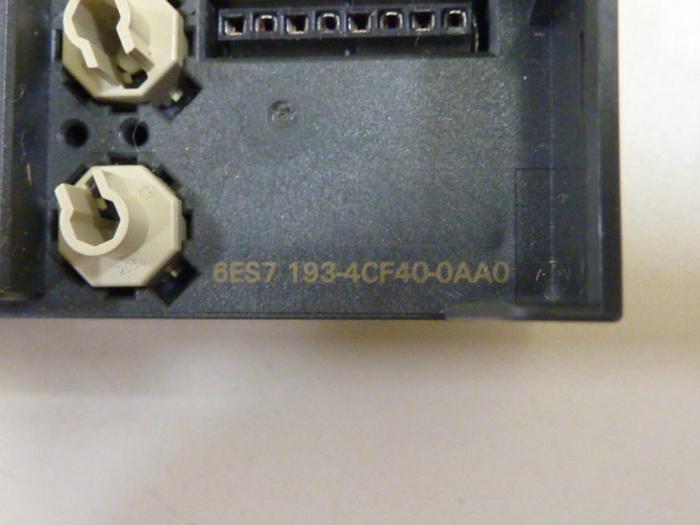Used SIEMENS Terminal Module 6ES7 193-4CF40-0 #54997