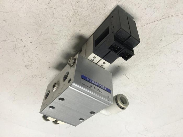 Used KOGANEI Manifold w/ Valve F10M2AJ #120892