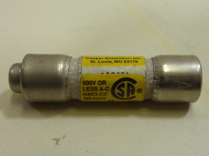 Used BUSSMANN 1 6/10 Amp Fuse LP-CC-16/10 #62361