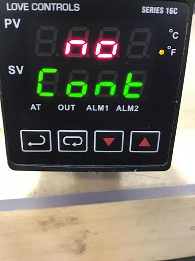 Used LOVE CONTROLS Temp Controller 16C-3 #144908