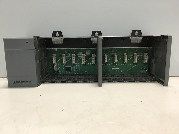 Used ALLEN BRADLEY Power Supply, Slot Rack 1746-P2 SER C / 1746-A10 SER B #129888