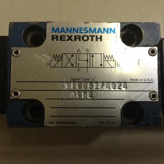 Used REXROTH Valve 4WE6J51/AG24N9K4 #85196