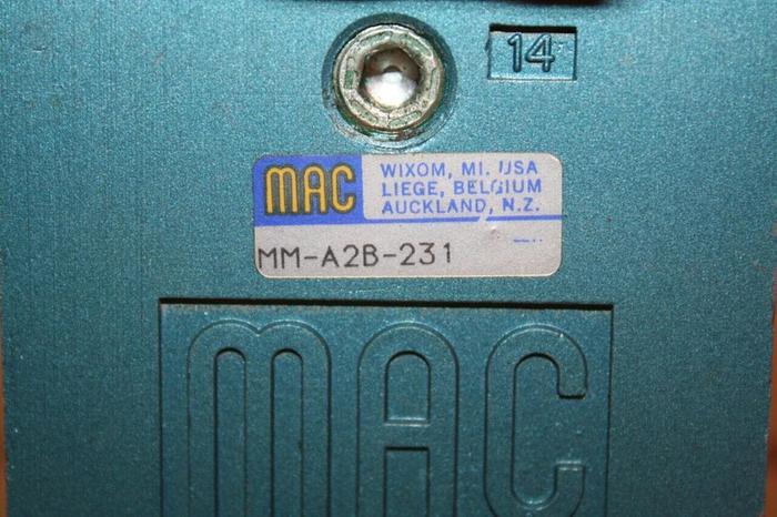 Used MAC VALVE Valve MV-A2B-A111-PM-111DA #19139