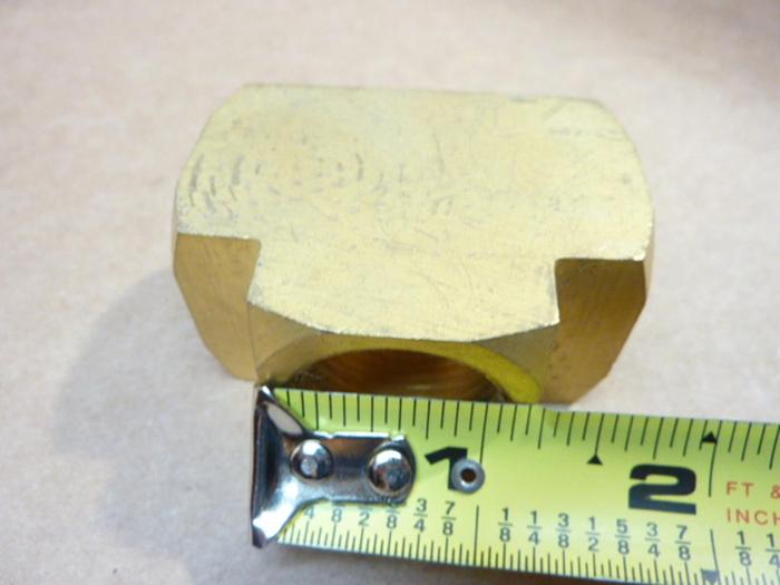 Used PRESSURE CONNECTIONS CORP. Pipe Tee 3700-12-12-12-B #40655 DNL SCRAPPED