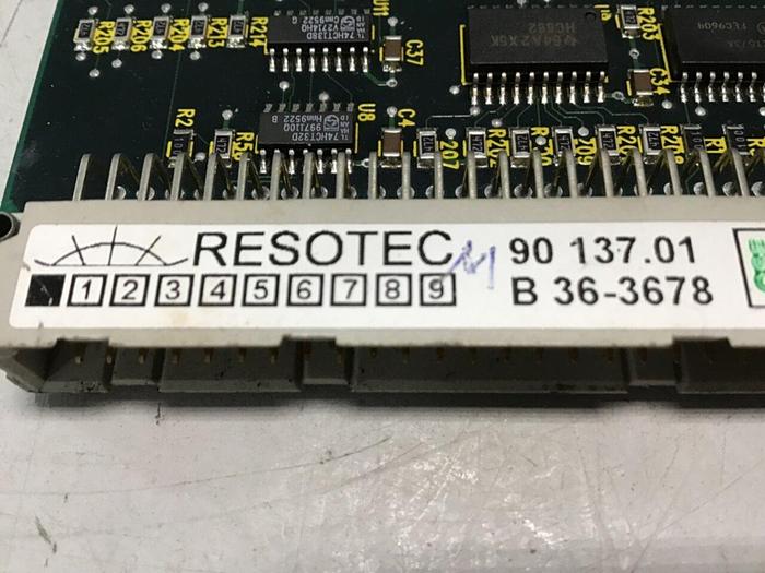 Used BOY MACHINES Circuit Board Card 90137.01 #139562