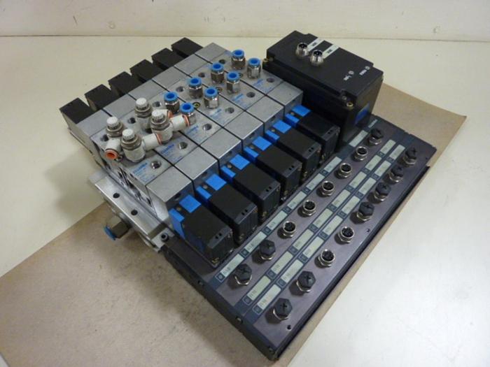 Used FESTO Control Block / Valve Terminal IFB8-02 #52780