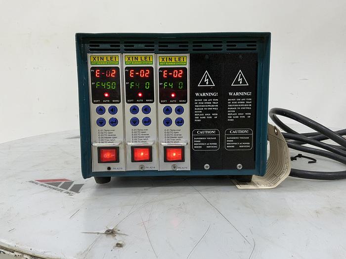 Used METAL FABRICATOR 3 ZONE HOT RUNNER