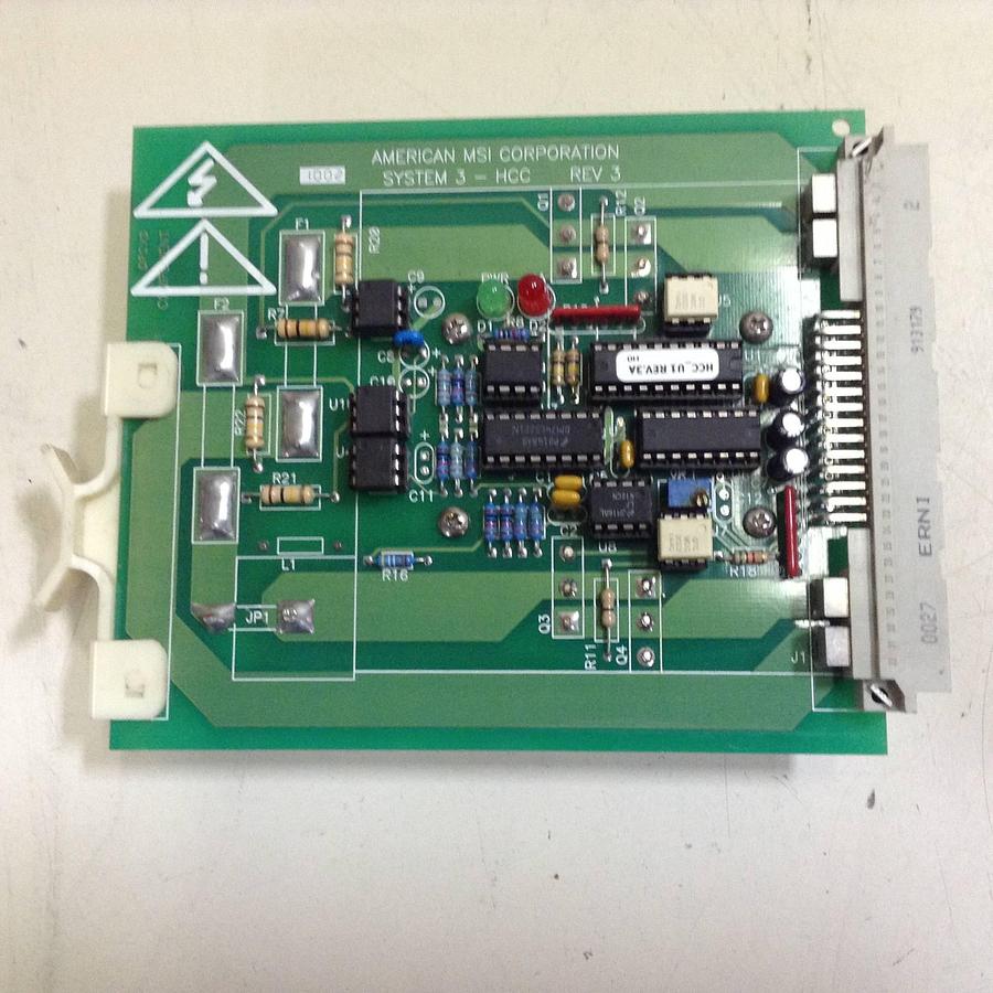 Used AMERICAN MSI Control Board C3201.010.045 Used