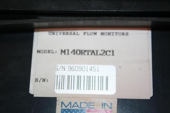 Used UNIVERSAL FLOW MONITORS Monitor M140RTAL2C1 #20575