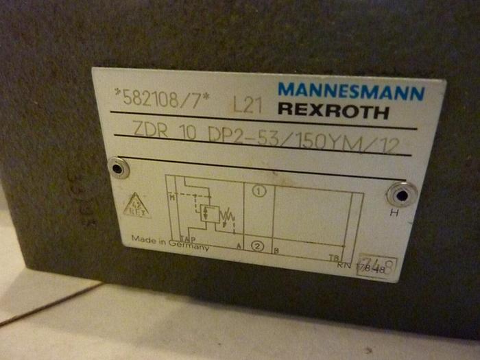 Used REXROTH Valves ZDR 10 DP2-53/150YM/12 Used