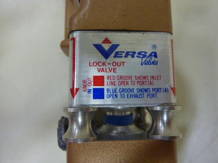 VERSA Lock Out Valve VIZ-3311-LOVB-125G #52586